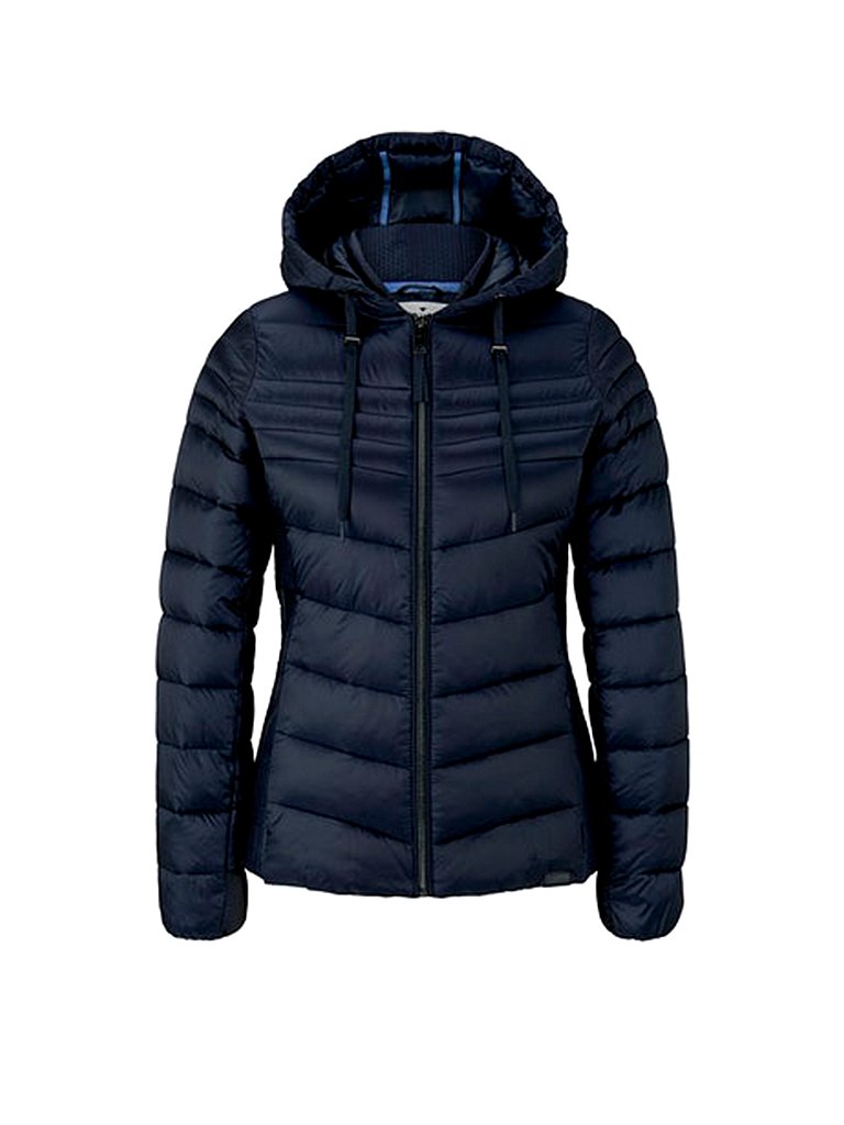 TOM TAILOR Leichtsteppjacke blau | S