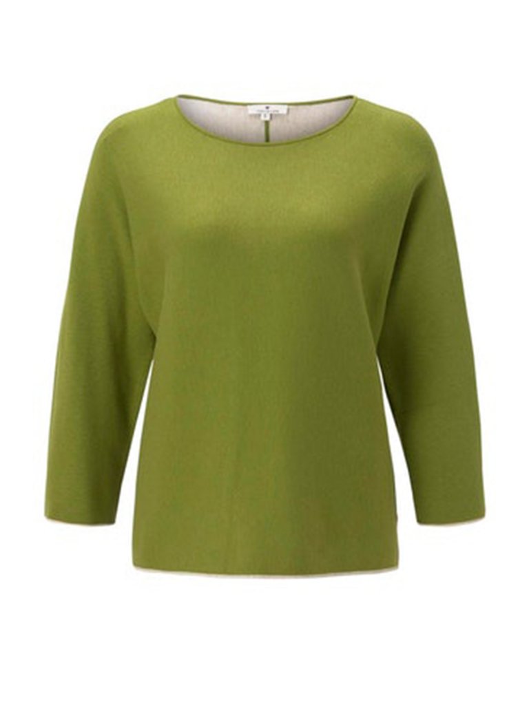 TOM TAILOR Pullover grün | XS