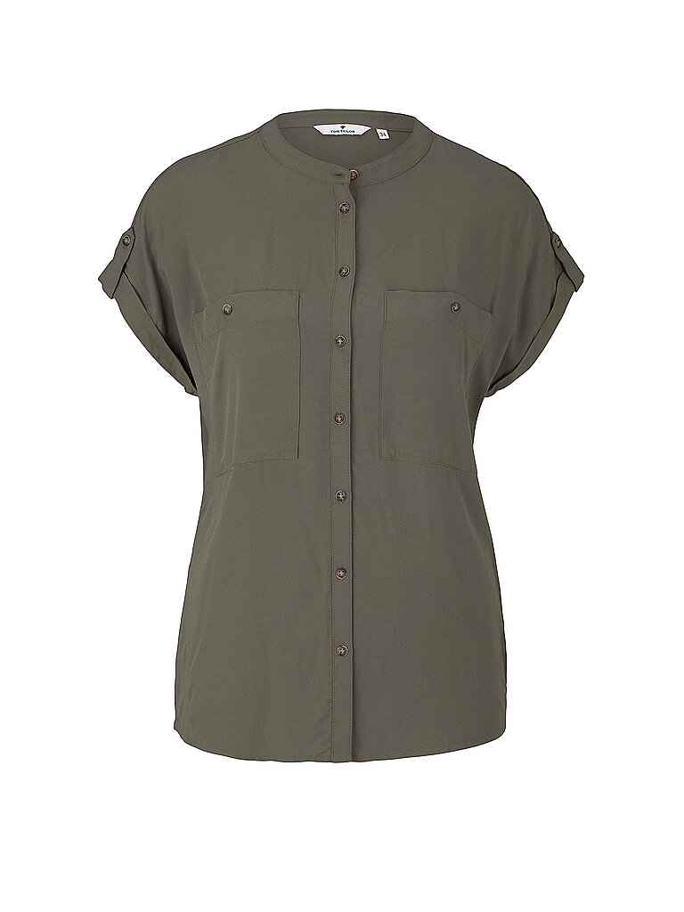 TOM TAILOR Bluse olive | 34