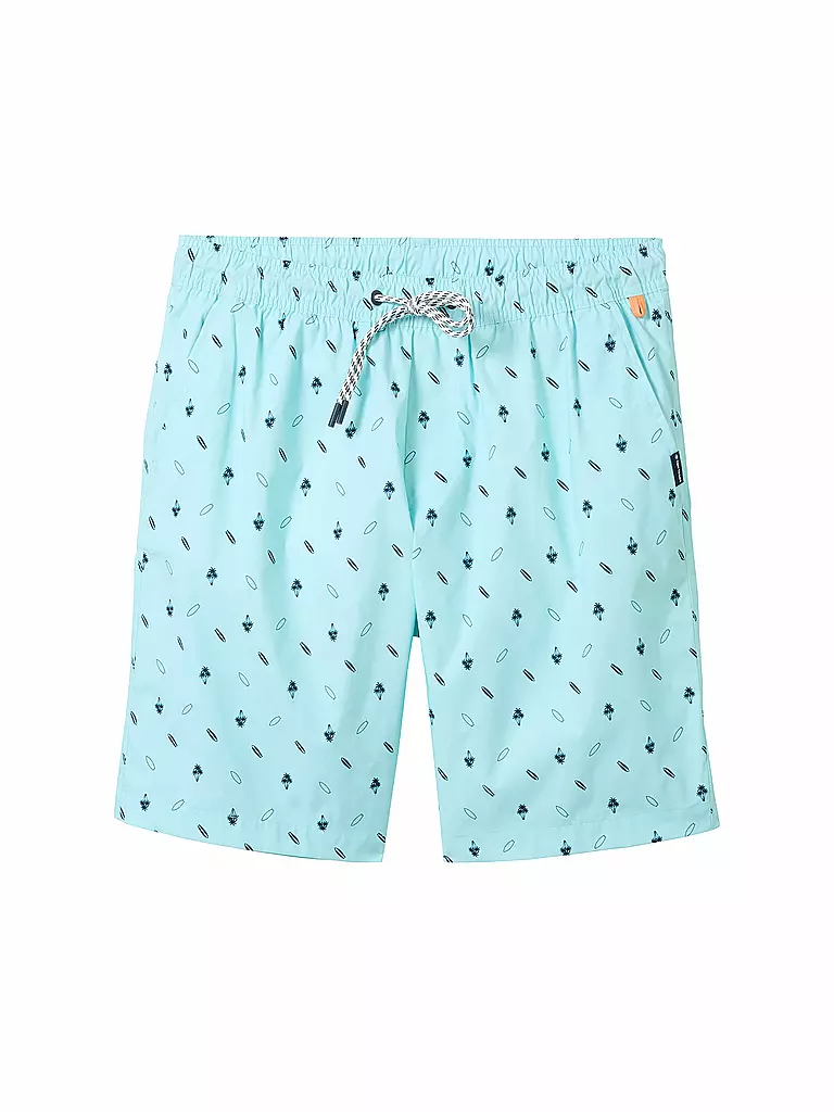 TOM TAILOR | Badeshorts | hellblau