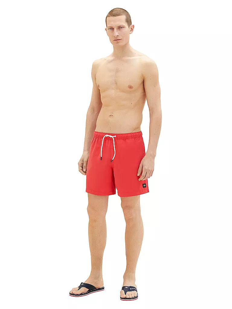 TOM TAILOR | Badeshorts | beere