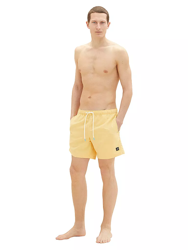 TOM TAILOR | Badeshorts | gelb