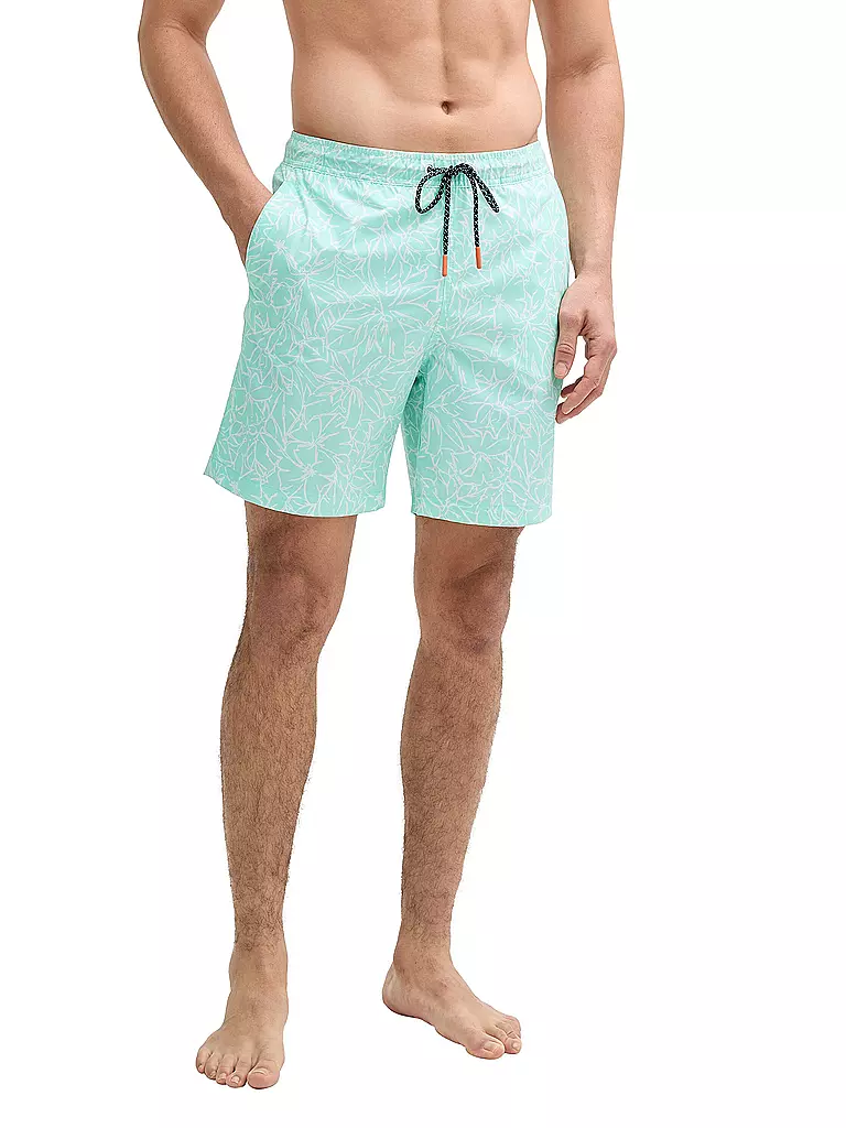 TOM TAILOR | Badeshorts | dunkelblau