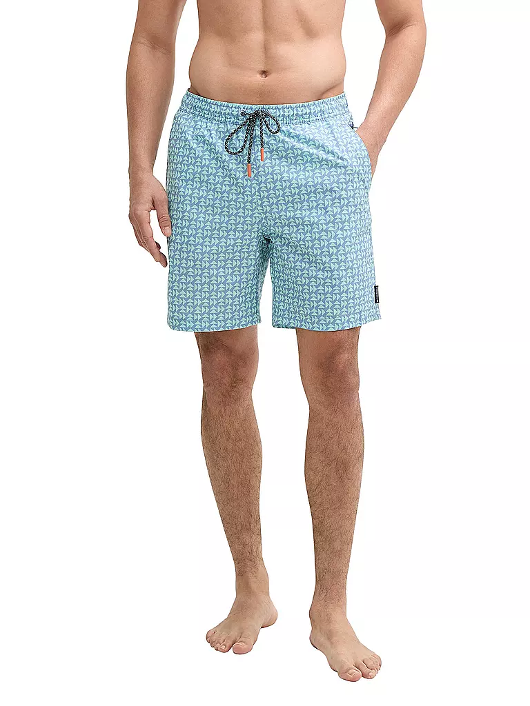 TOM TAILOR | Badeshorts | dunkelblau