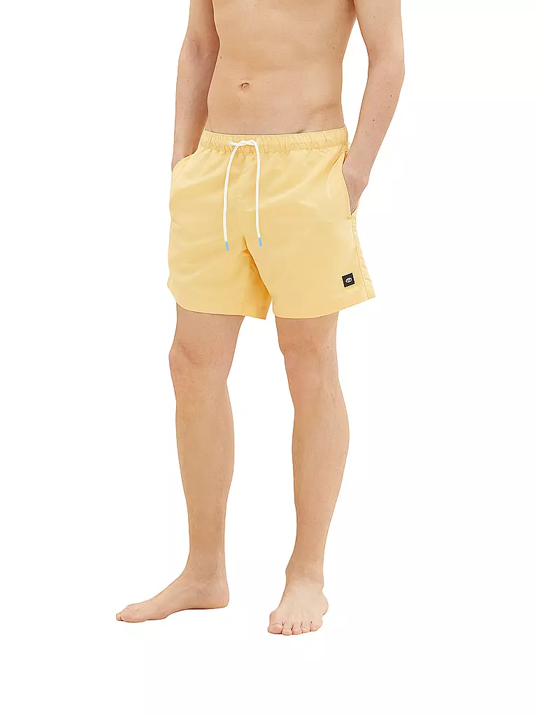 TOM TAILOR | Badeshorts | gelb