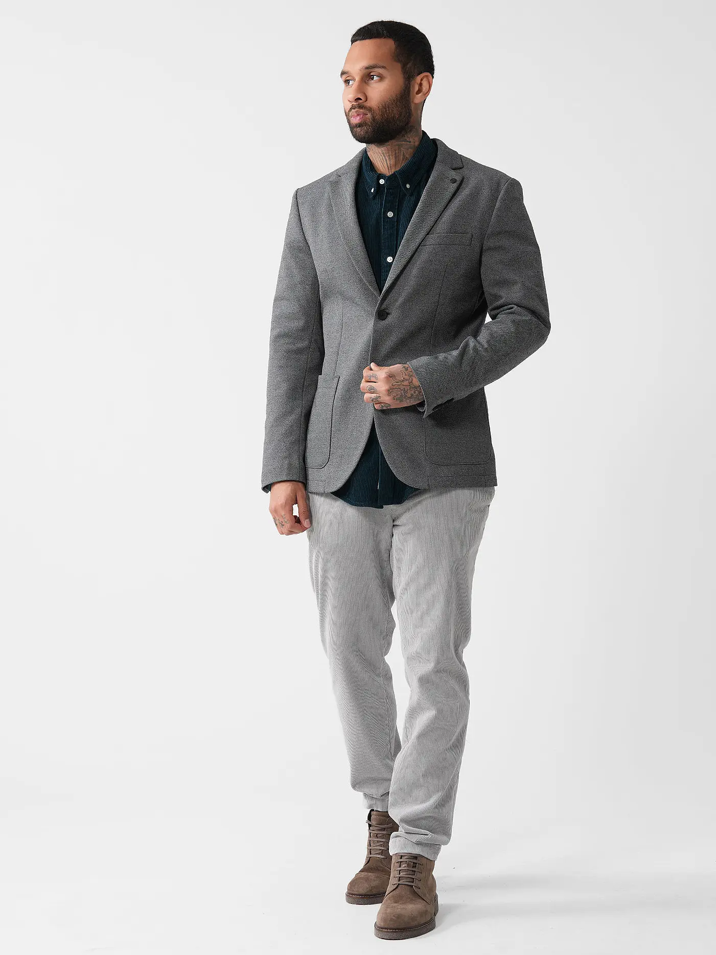 TOM TAILOR | Blazer | grau