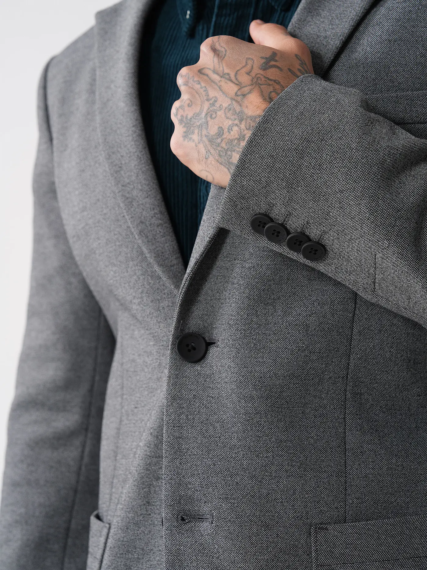 TOM TAILOR | Blazer | grau