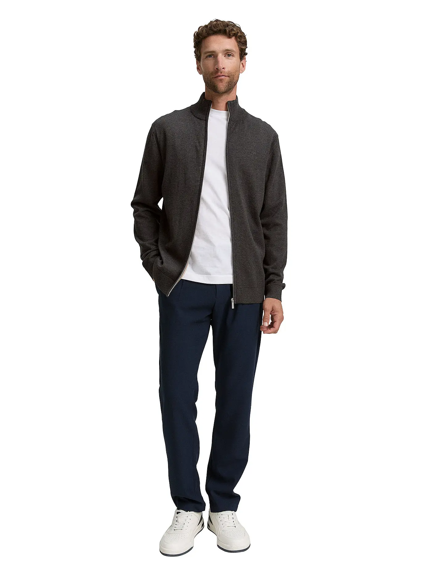 TOM TAILOR | Blouson  | grau