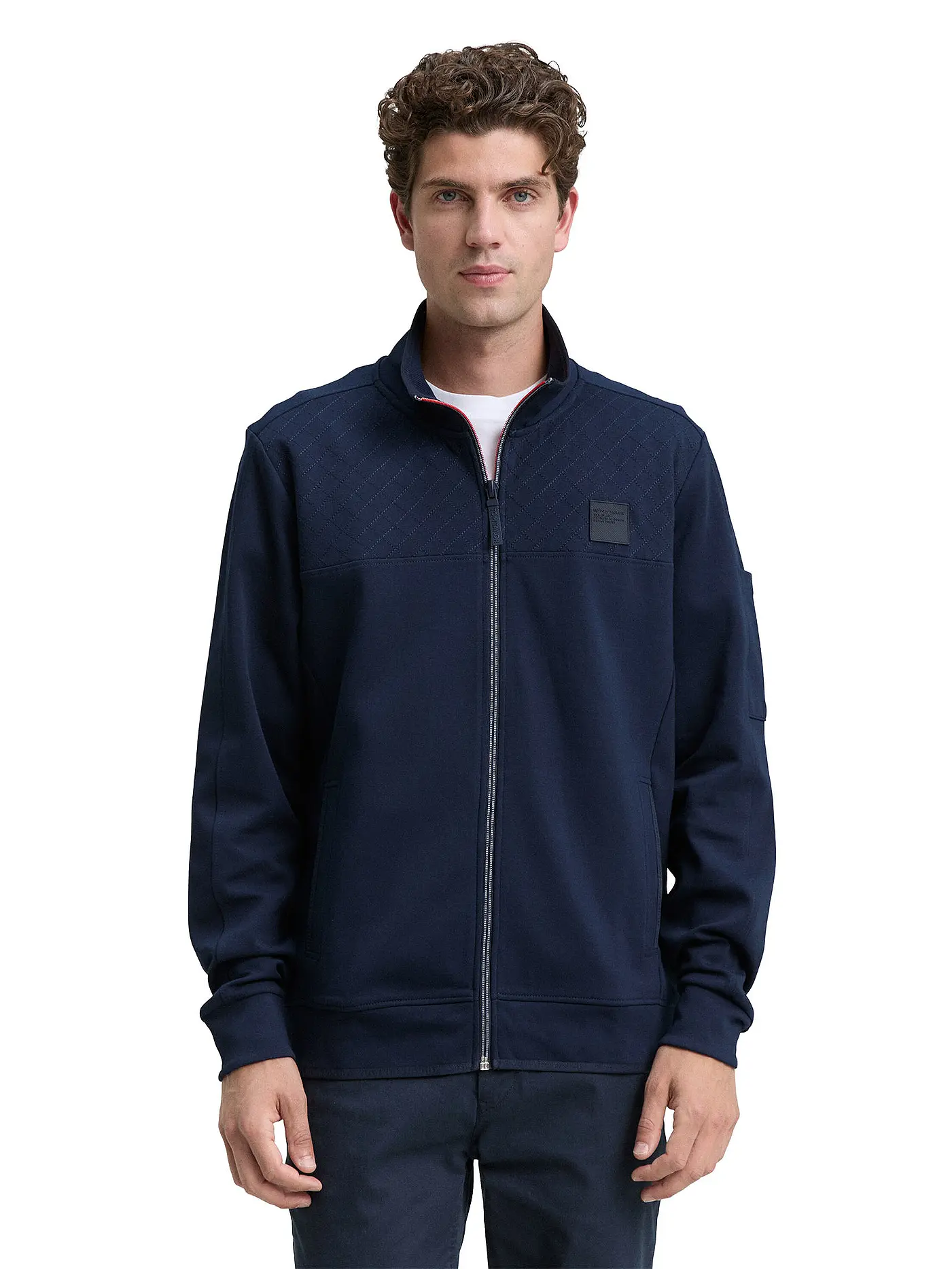 TOM TAILOR | Blouson  | dunkelblau