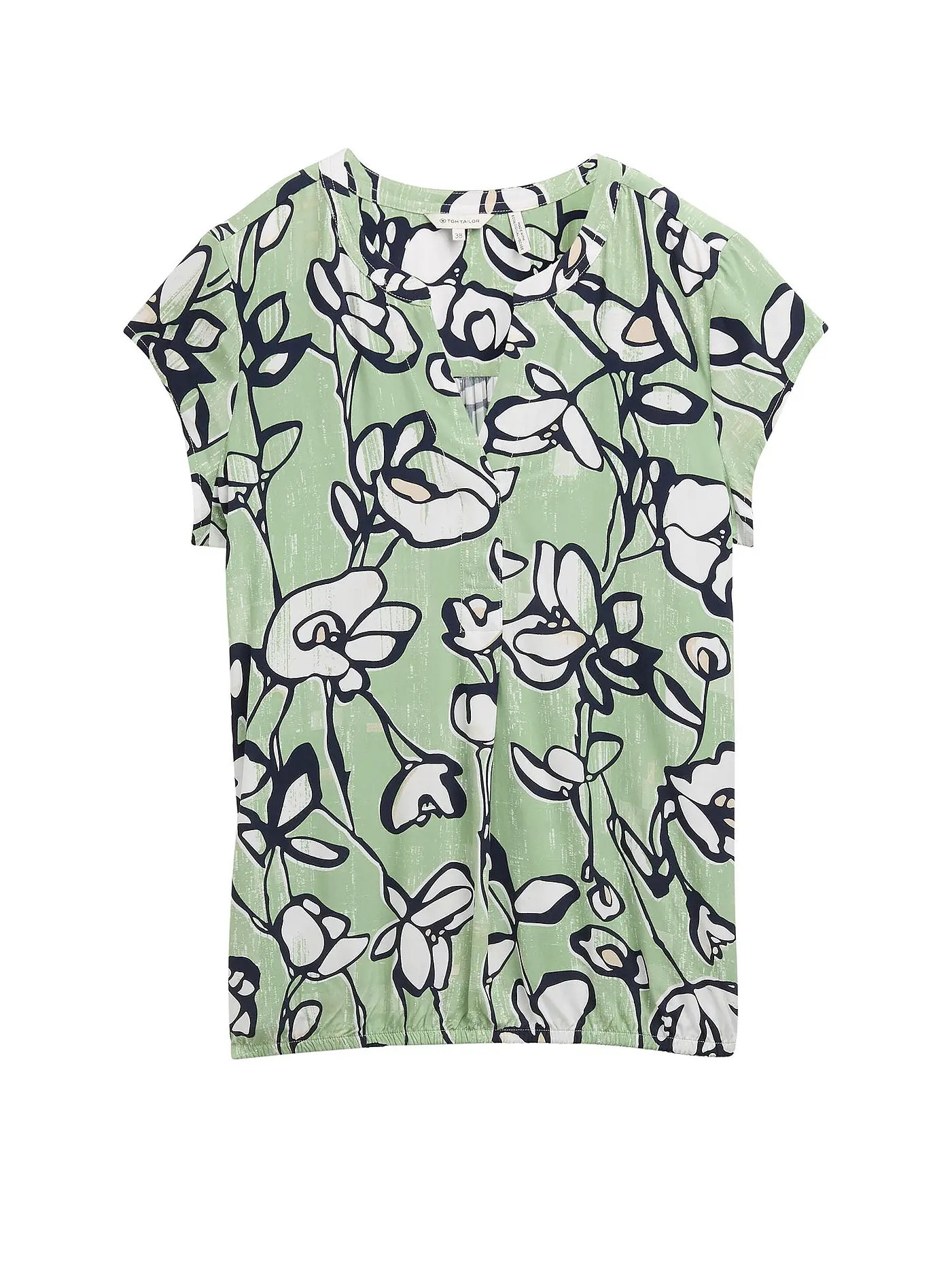 TOM TAILOR | Bluse  | hellgrün