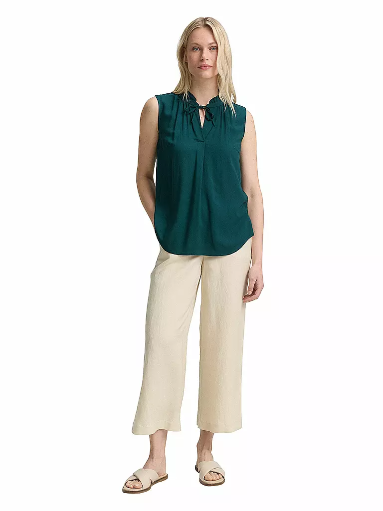 TOM TAILOR | Bluse  | petrol