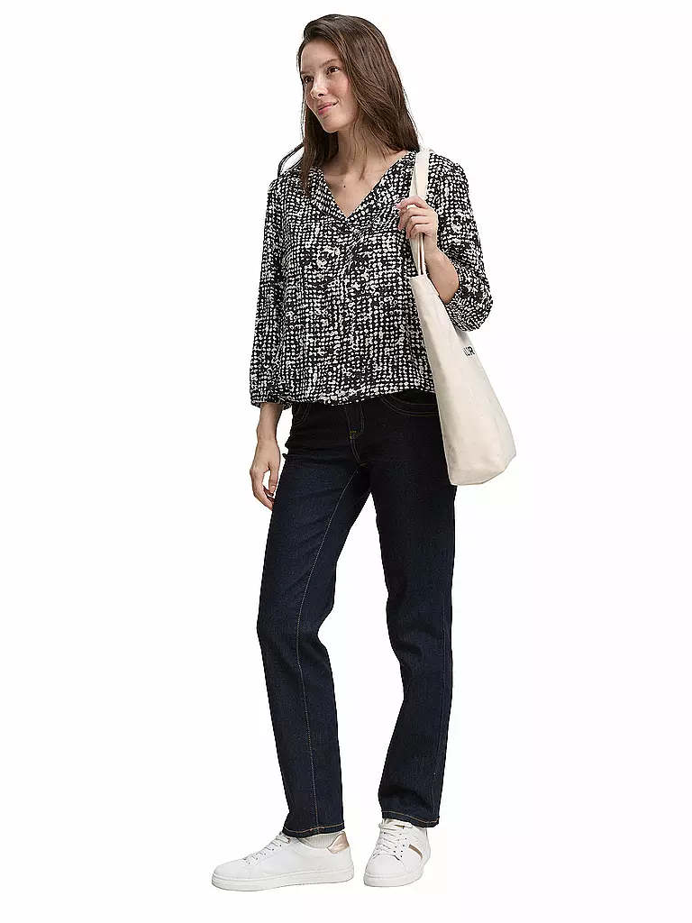 TOM TAILOR | Bluse  | dunkelblau
