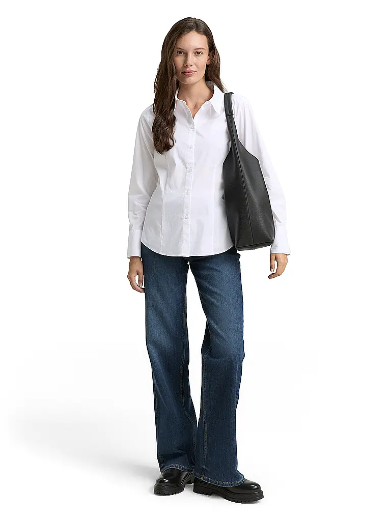TOM TAILOR | Bluse  | weiss