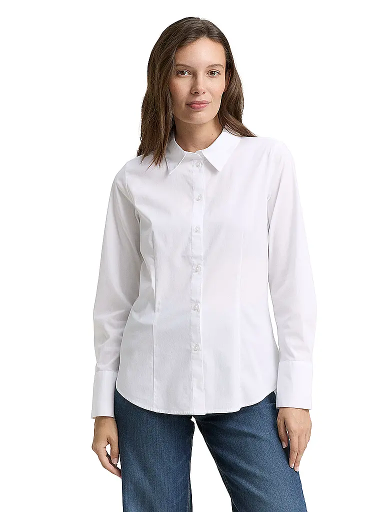 TOM TAILOR | Bluse  | weiss