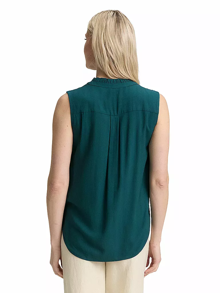 TOM TAILOR | Bluse  | petrol
