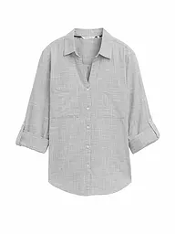 TOM TAILOR | Bluse  | grau