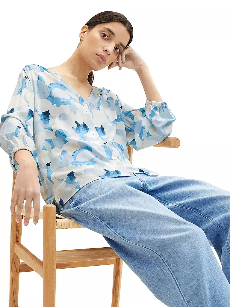 TOM TAILOR | Bluse | blau