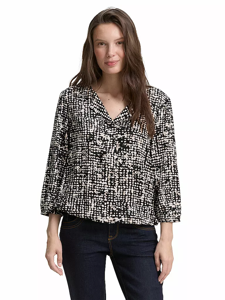 TOM TAILOR | Bluse | dunkelblau