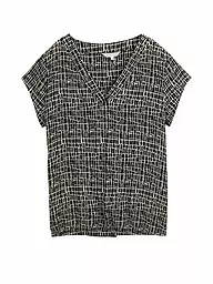 TOM TAILOR | Blusenshirt  | schwarz