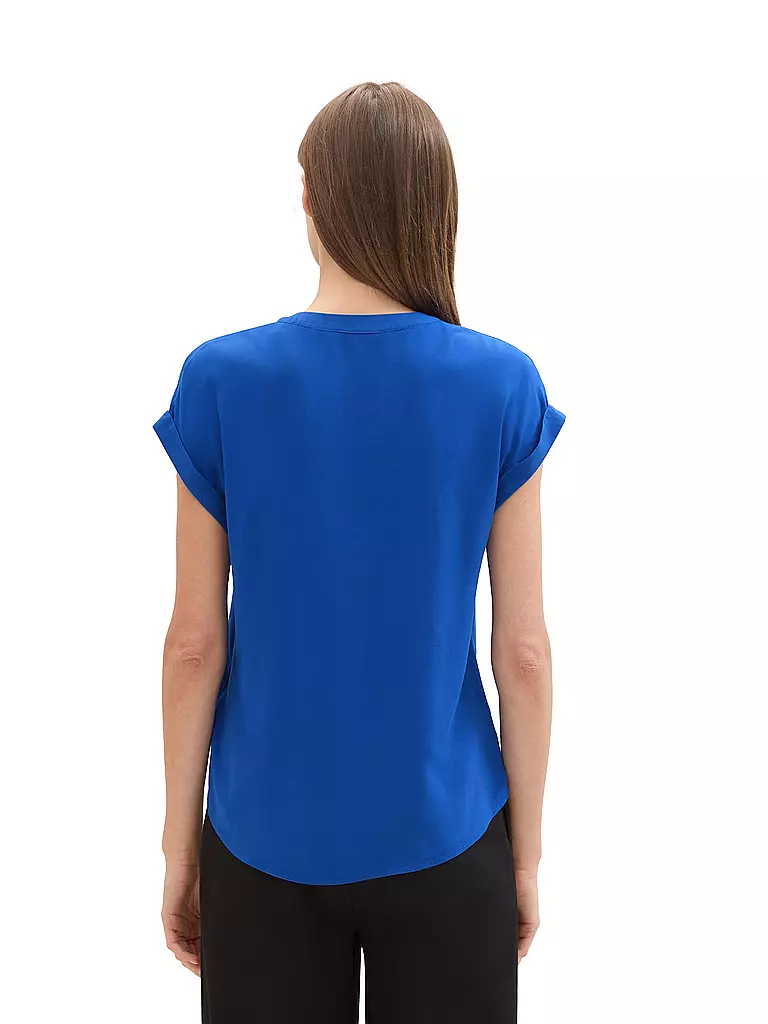 TOM TAILOR | Blusenshirt  | blau