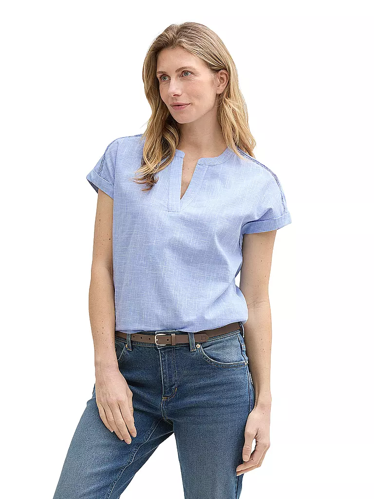 TOM TAILOR | Blusenshirt  | hellblau
