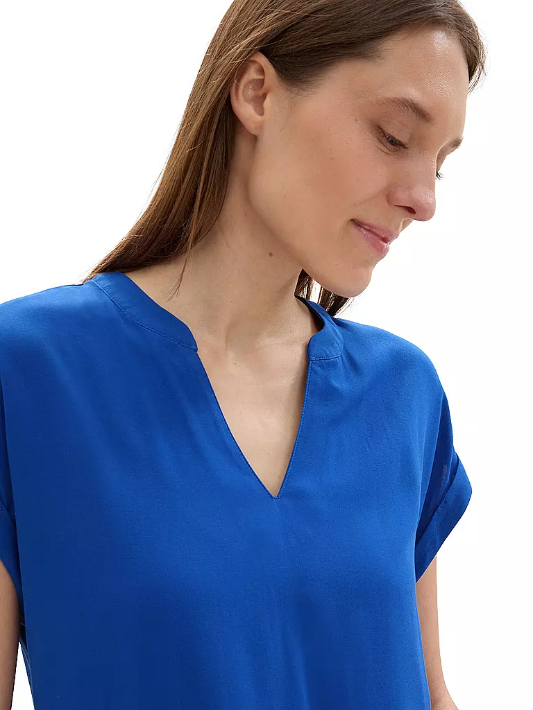 TOM TAILOR | Blusenshirt  | blau
