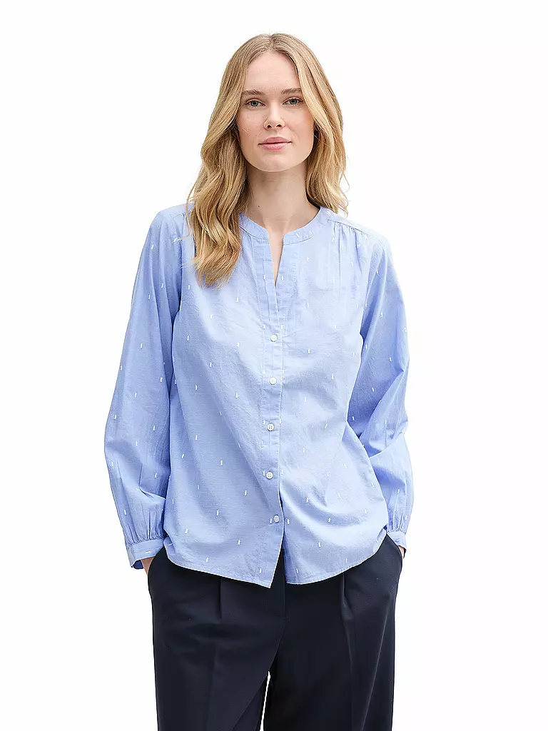 TOM TAILOR | Blusenshirt  | blau