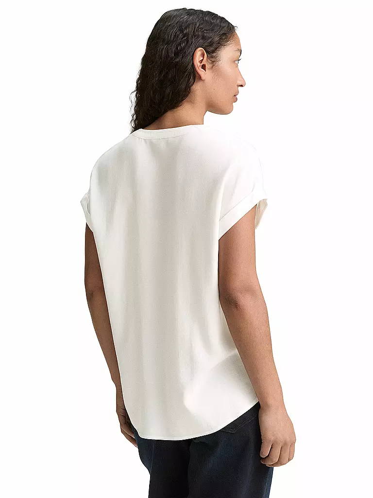 TOM TAILOR | Blusenshirt | schwarz