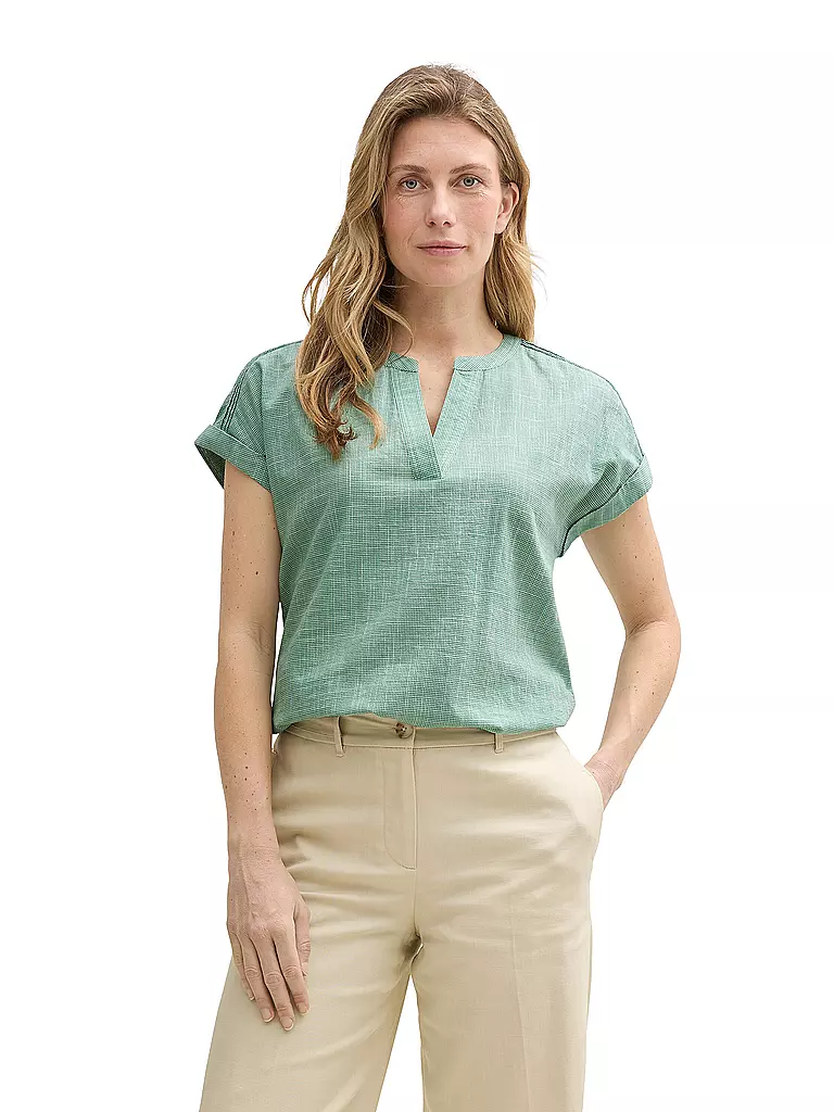 TOM TAILOR | Blusenshirt | hellblau