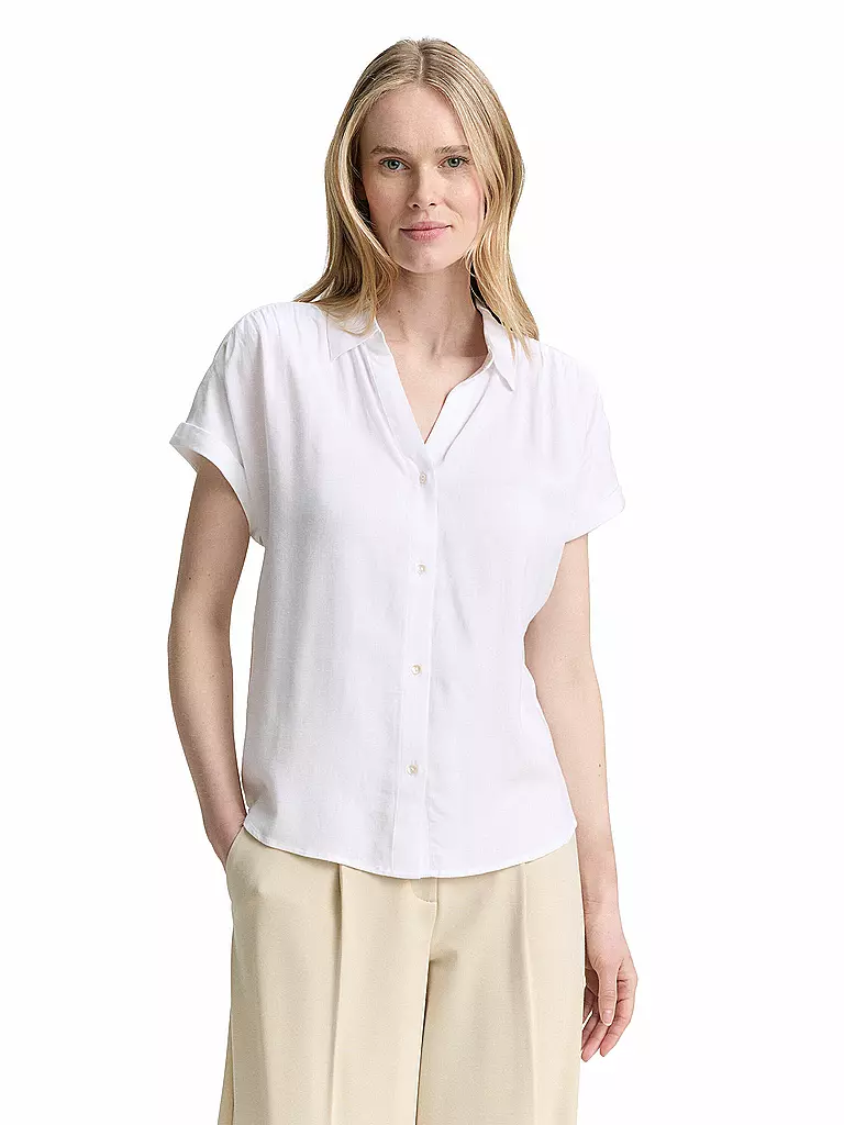 TOM TAILOR | Blusenshirt | weiss
