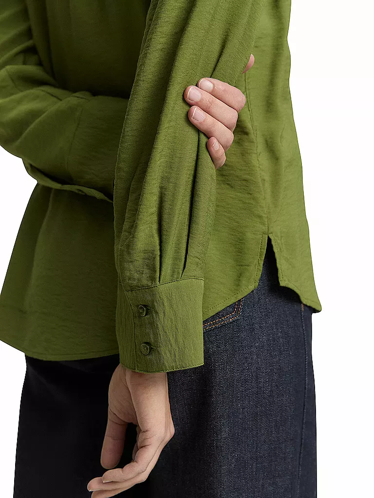 TOM TAILOR | Blusenshirt | dunkelblau