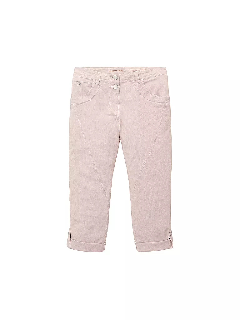 TOM TAILOR | Capri Hose | rot