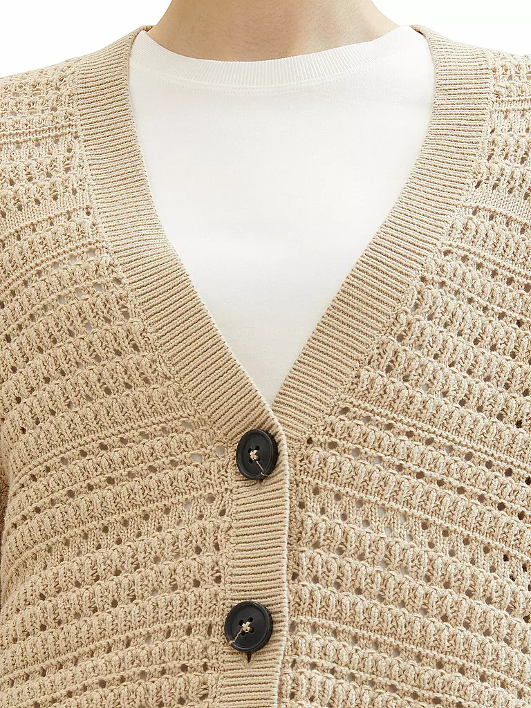 TOM TAILOR | Cardigan | beige