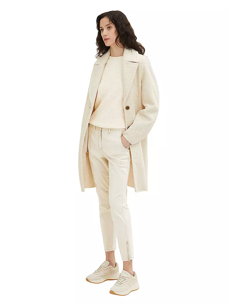 TOM TAILOR | Cargohose 7/8 | beige