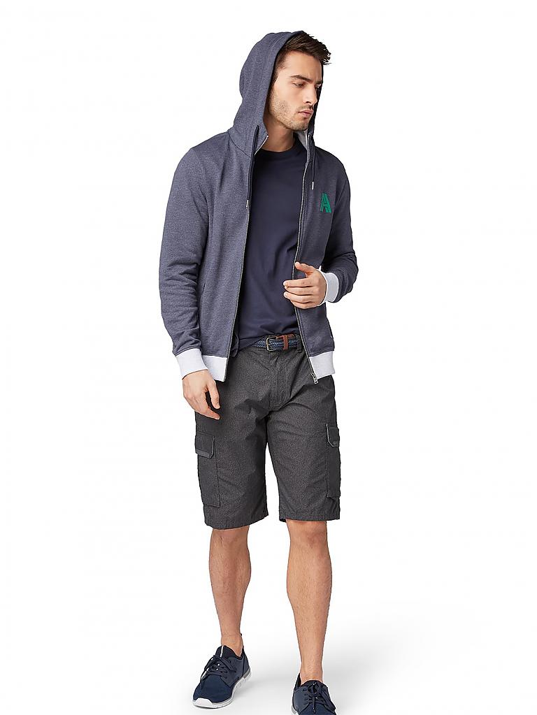 TOM TAILOR | Cargoshort Relaxed-Fit "Morris" | grau