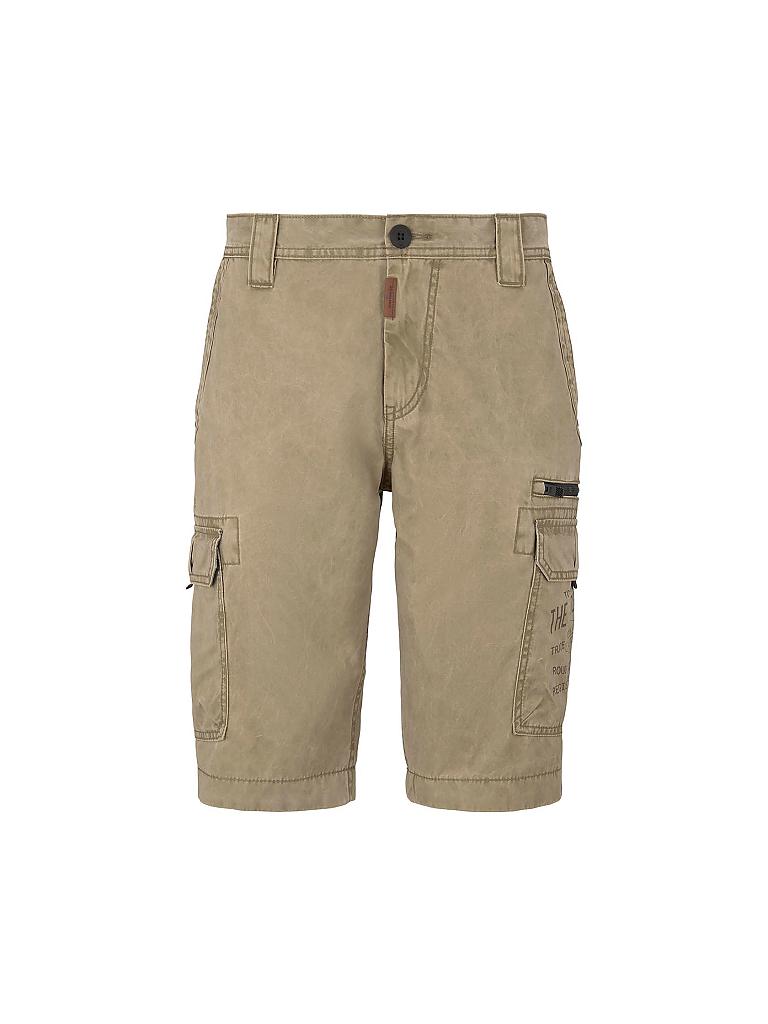 TOM TAILOR | Cargoshorts | Camel