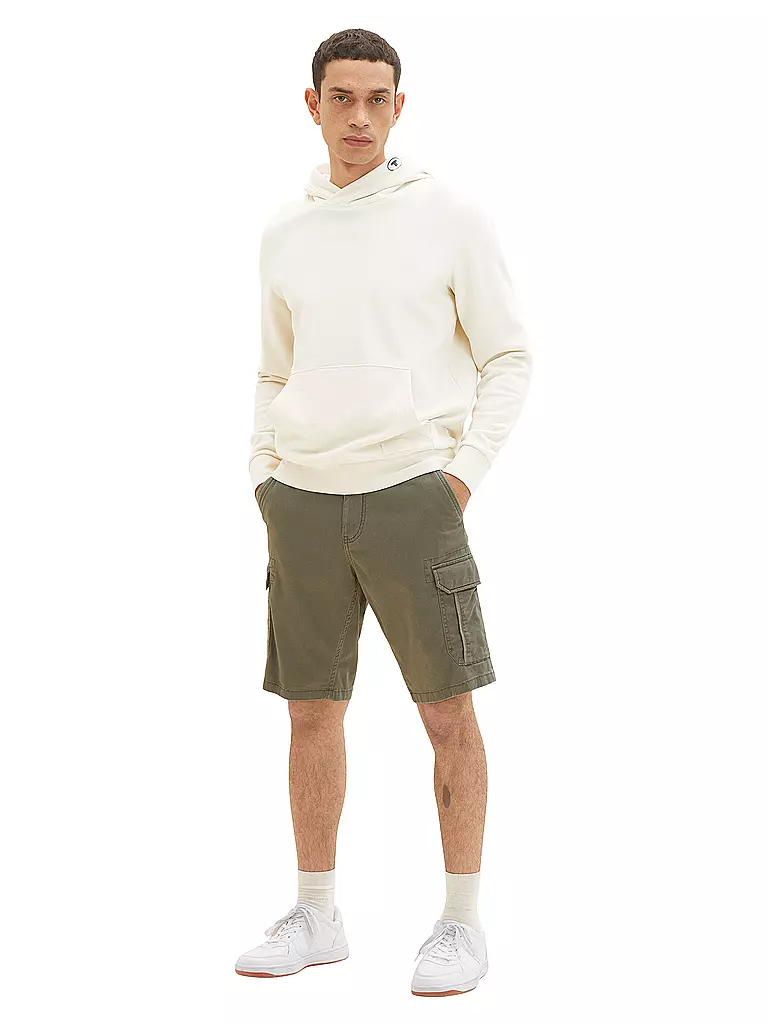 TOM TAILOR | Cargoshorts | olive