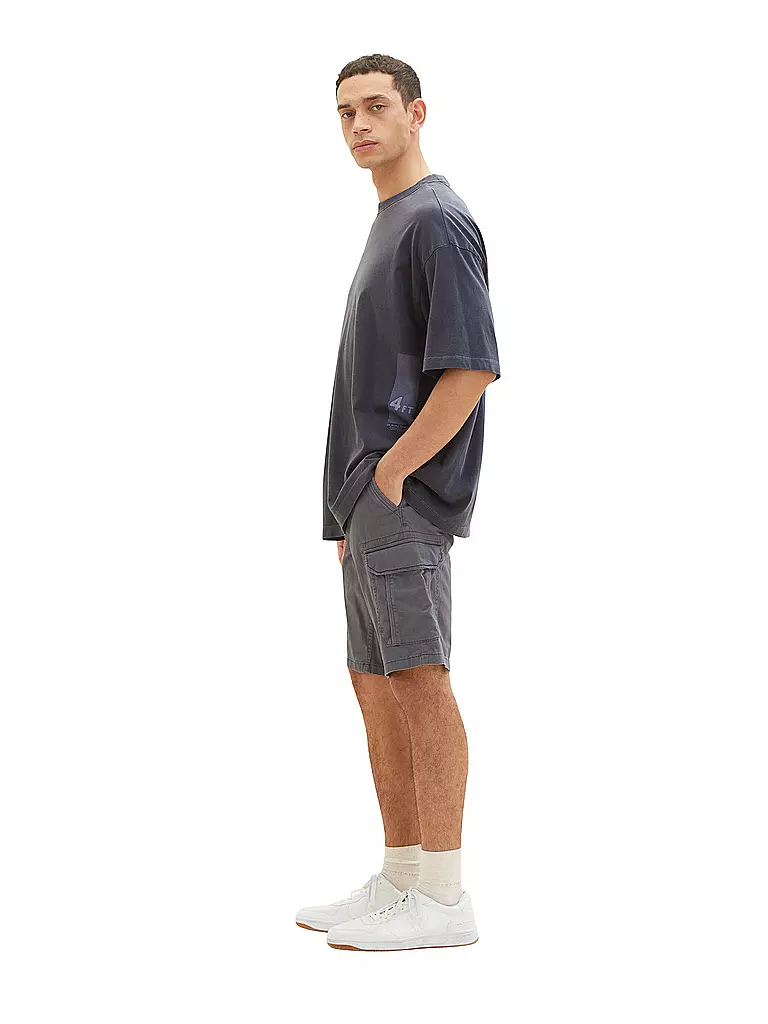 TOM TAILOR | Cargoshorts | grau