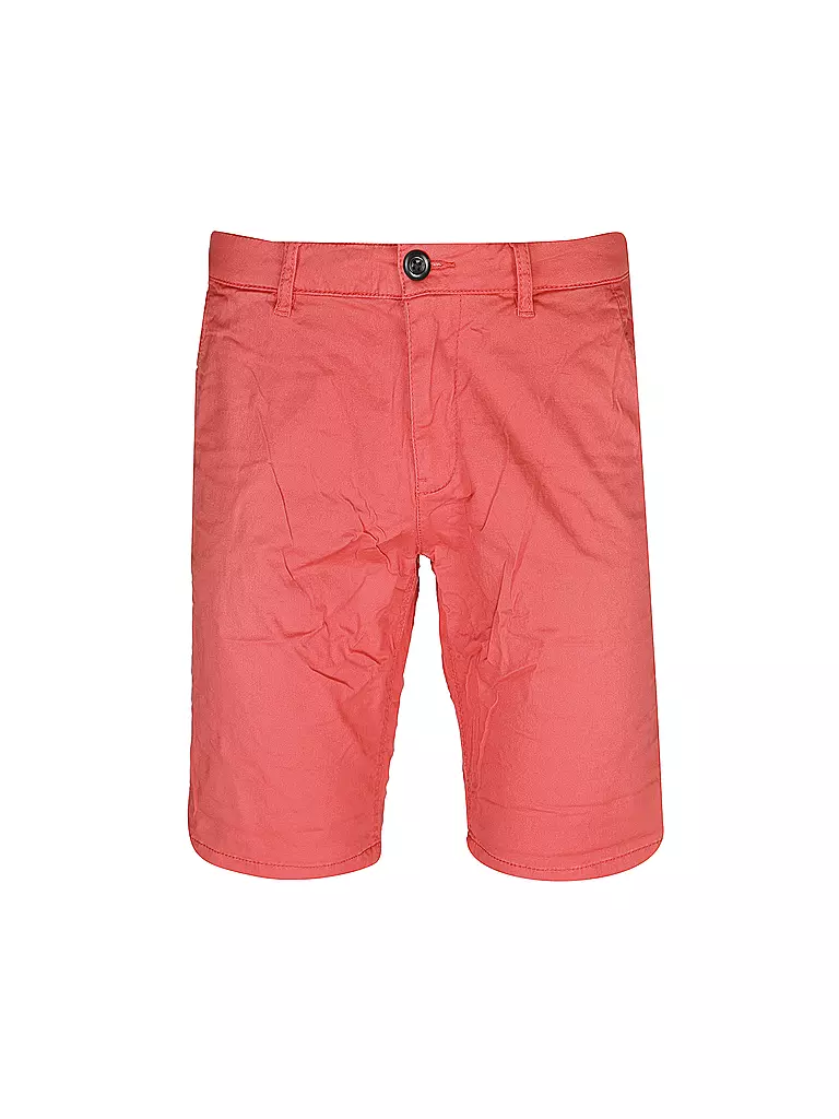 TOM TAILOR | Chino Shorts Slim Fit  | rot