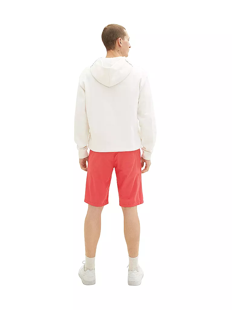 TOM TAILOR | Chino Shorts Slim Fit  | rot