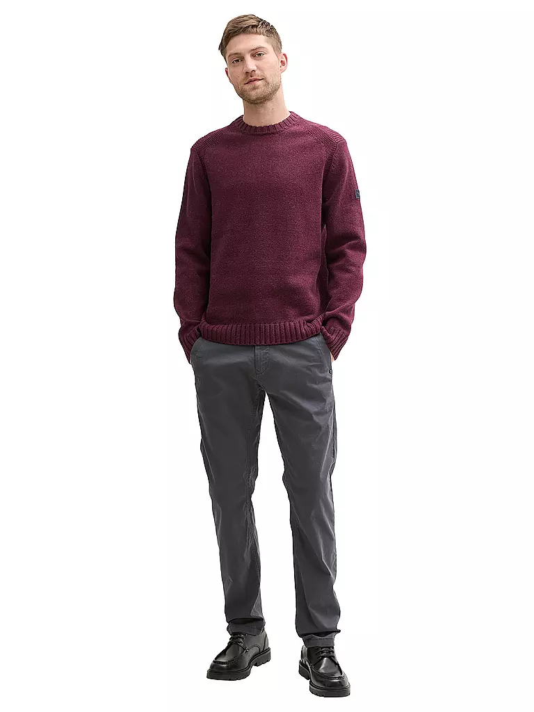 TOM TAILOR | Chino Tapered Fit | grau