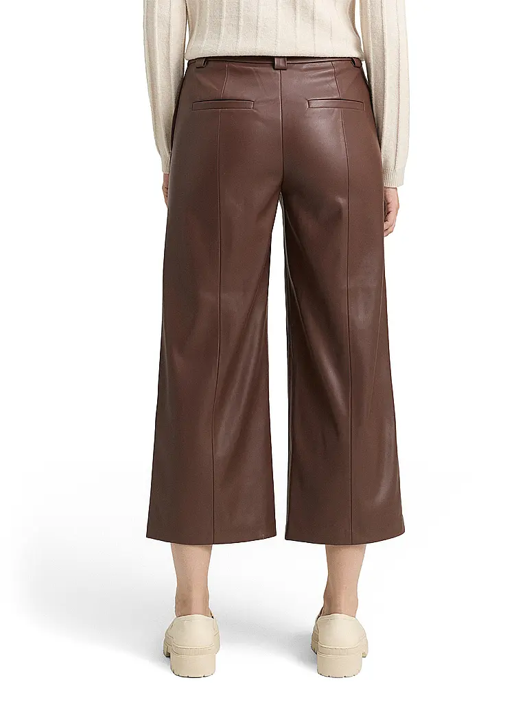 TOM TAILOR | Culotte in Lederoptik | 