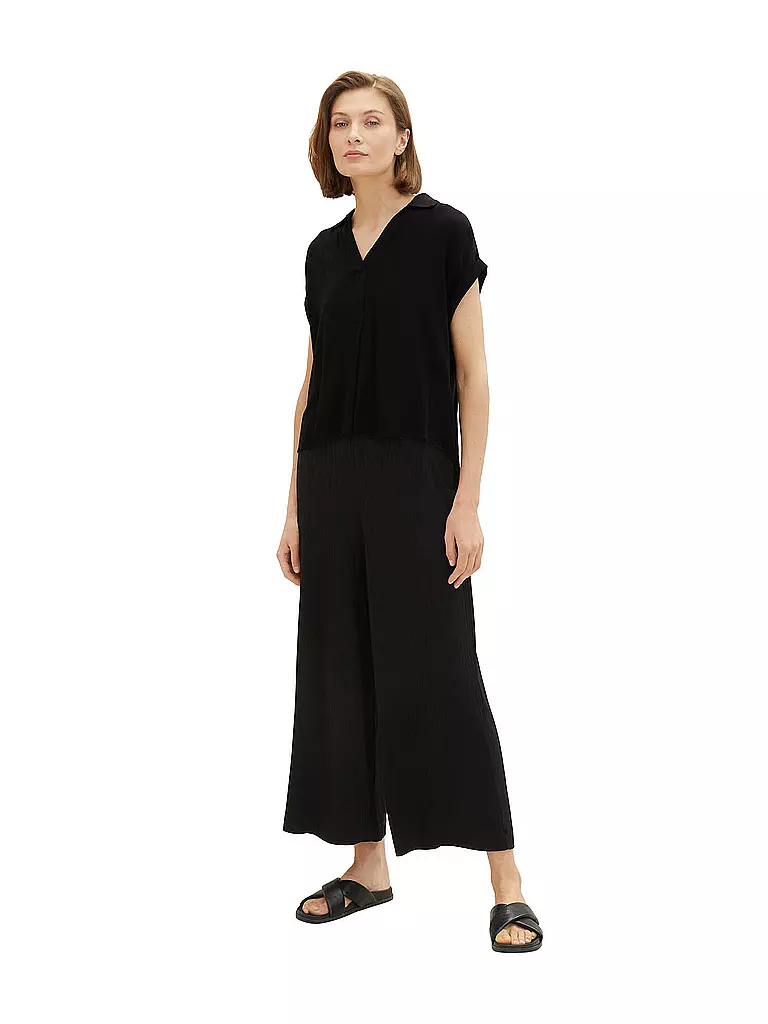 TOM TAILOR | Culotte | schwarz