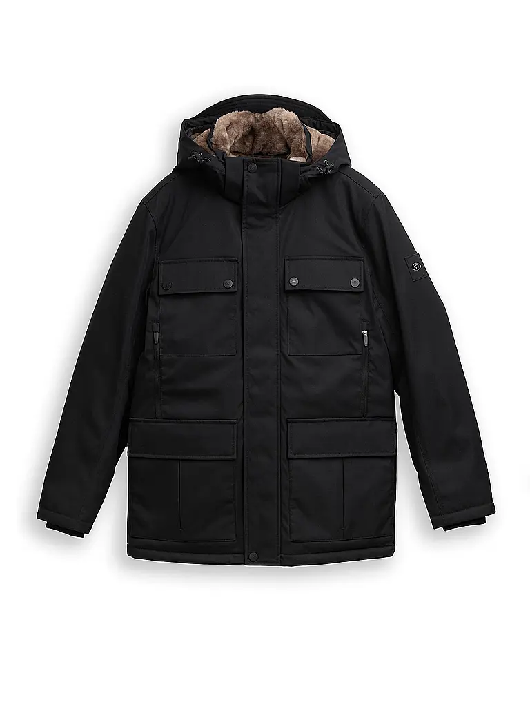 TOM TAILOR | Fieldjacket  | schwarz