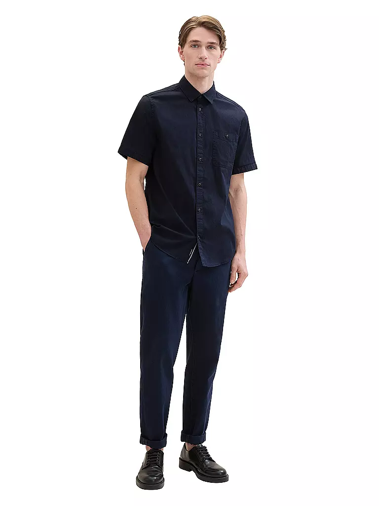 TOM TAILOR | Hemd Regular Fit  | blau