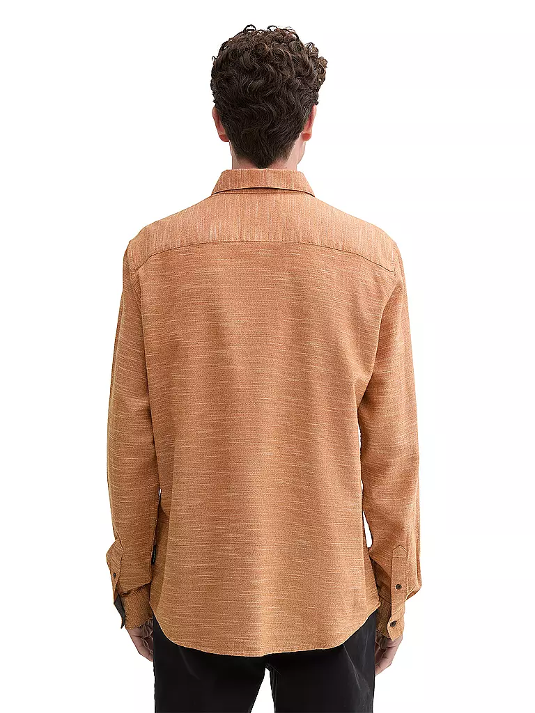 TOM TAILOR | Hemd Regular Fit | orange