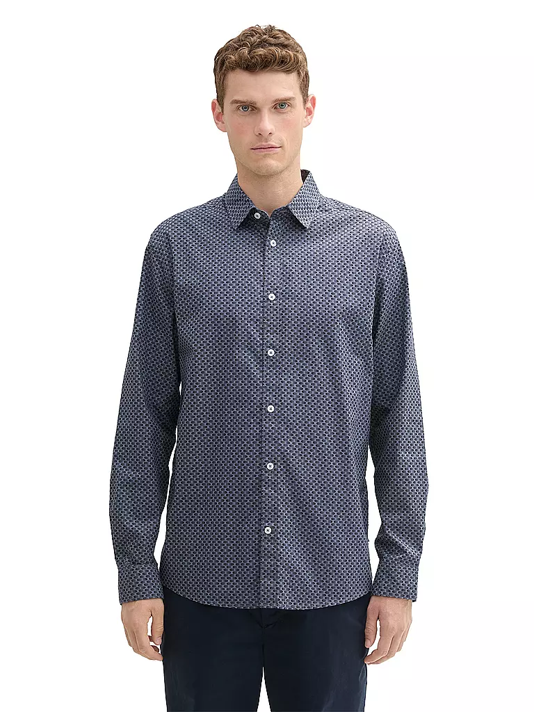 TOM TAILOR | Hemd Regular Fit | blau