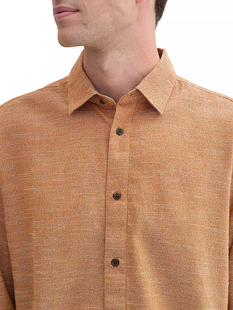 TOM TAILOR | Hemd Regular Fit | orange