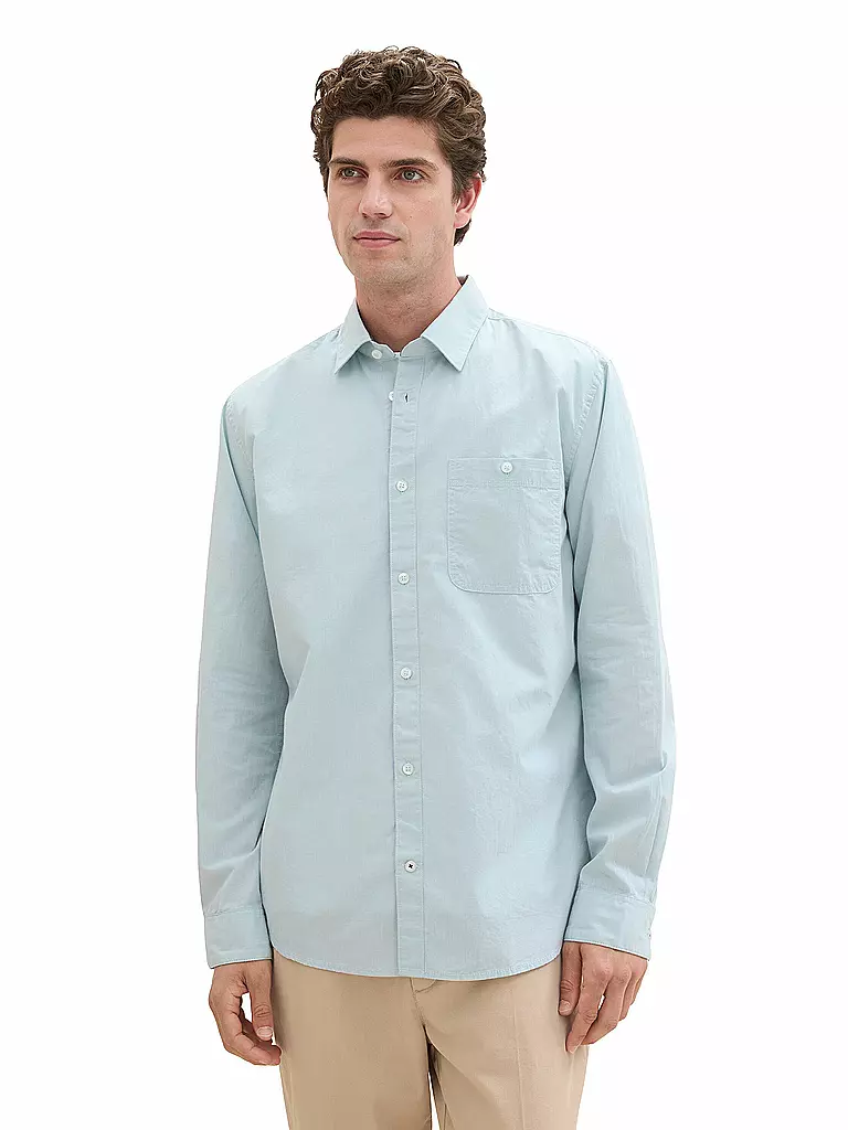 TOM TAILOR | Hemd | hellblau