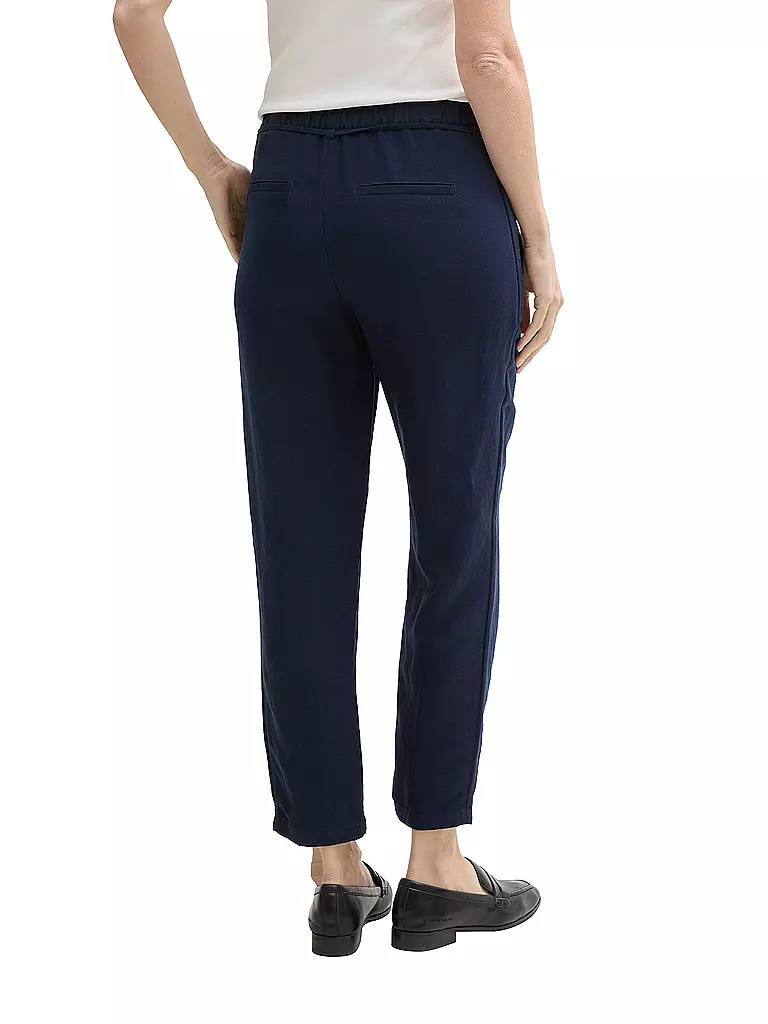 TOM TAILOR | Hose Jogging Fit  | dunkelblau